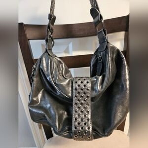 Michael Kors Heidi Grommet Shoulder Bag